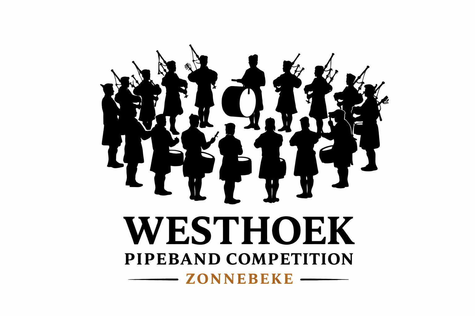 Westhoek Pipeband Competition Logo